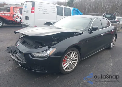 2016 Maserati Ghibli S Q4 from USA, damaged, VIN ZAM57RTA4G1165933